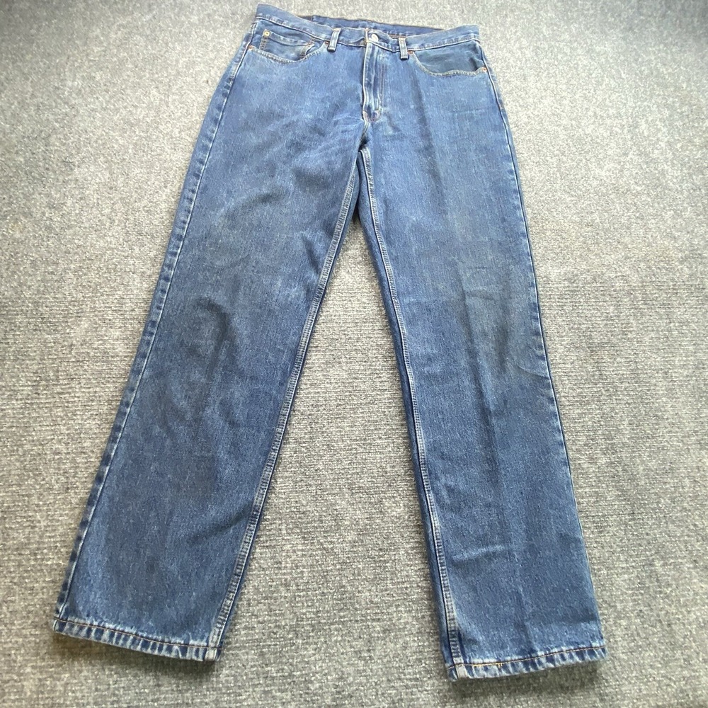 Levis 550 Jeans Mens‎ 36x34 Blue Relaxed Classic Streetwear Workwear Normcore